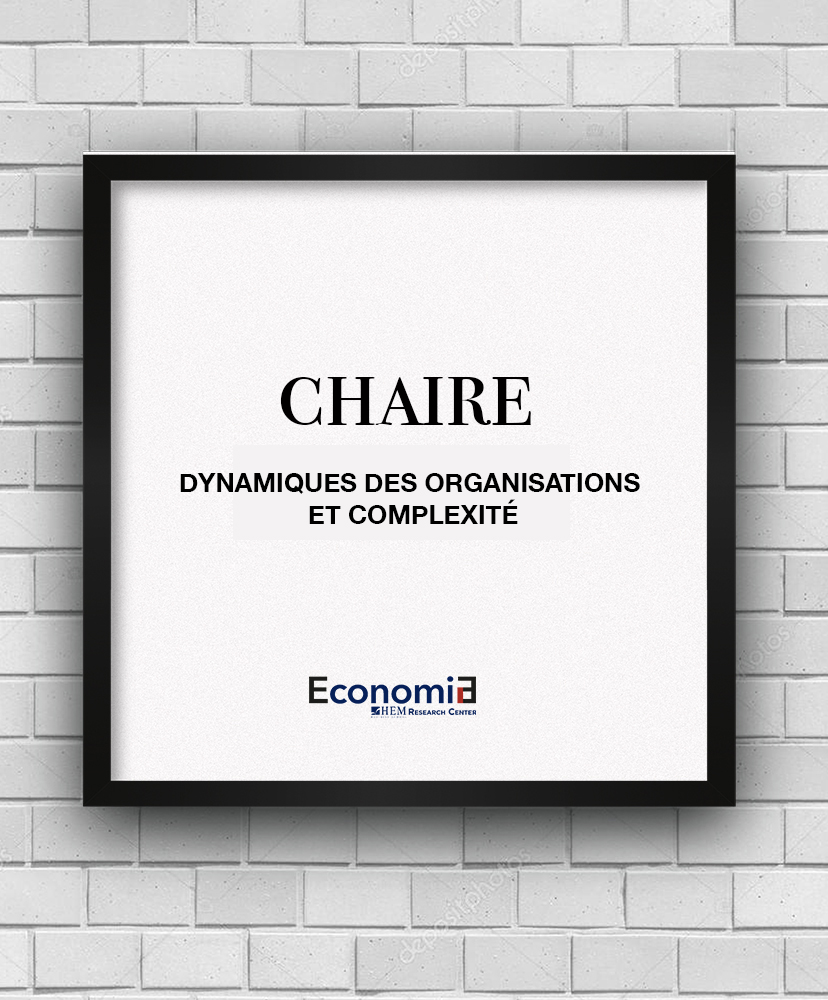 Chaire Dynamiques des Organisations et Complexité