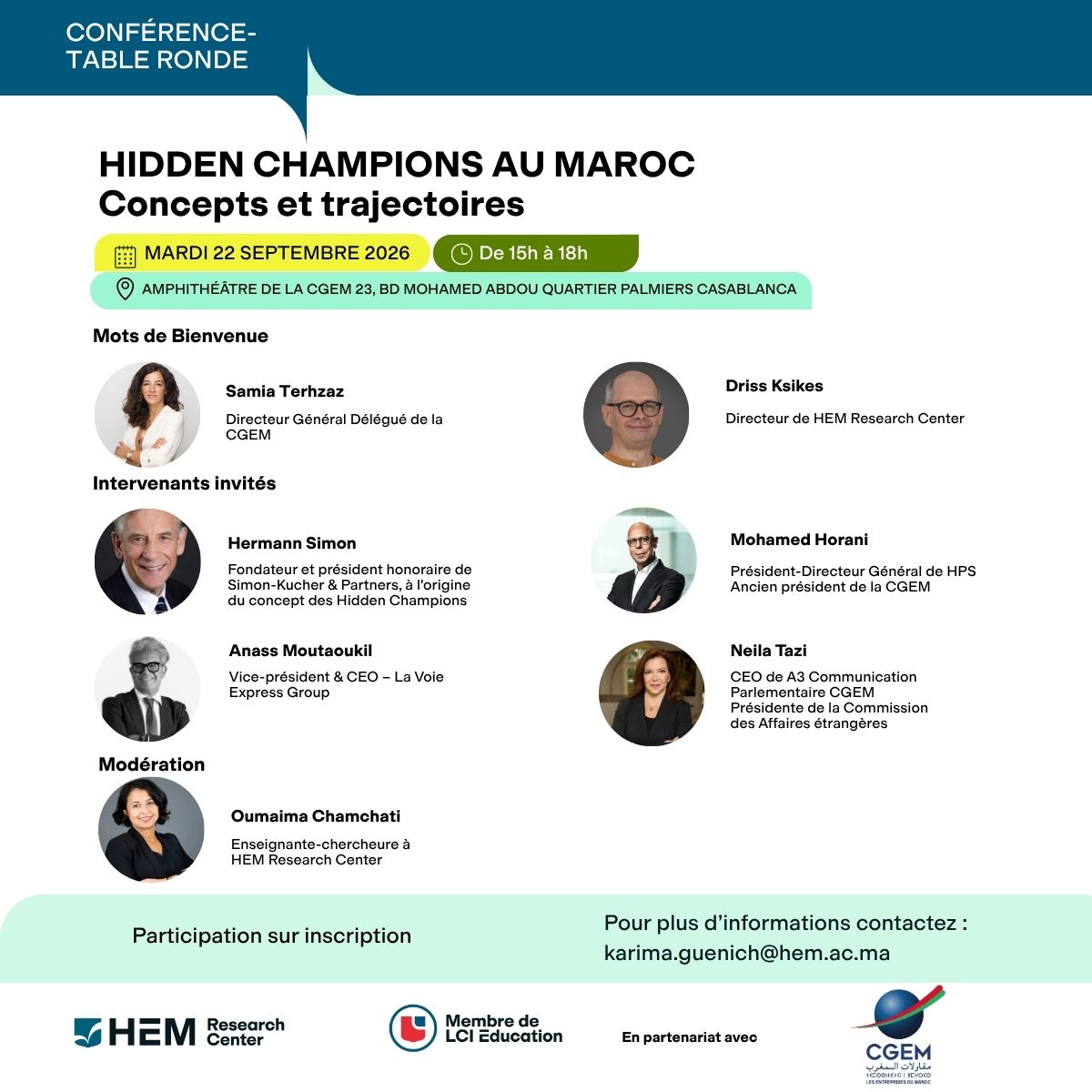 Hidden Champions au Maroc : concepts et trajectoires