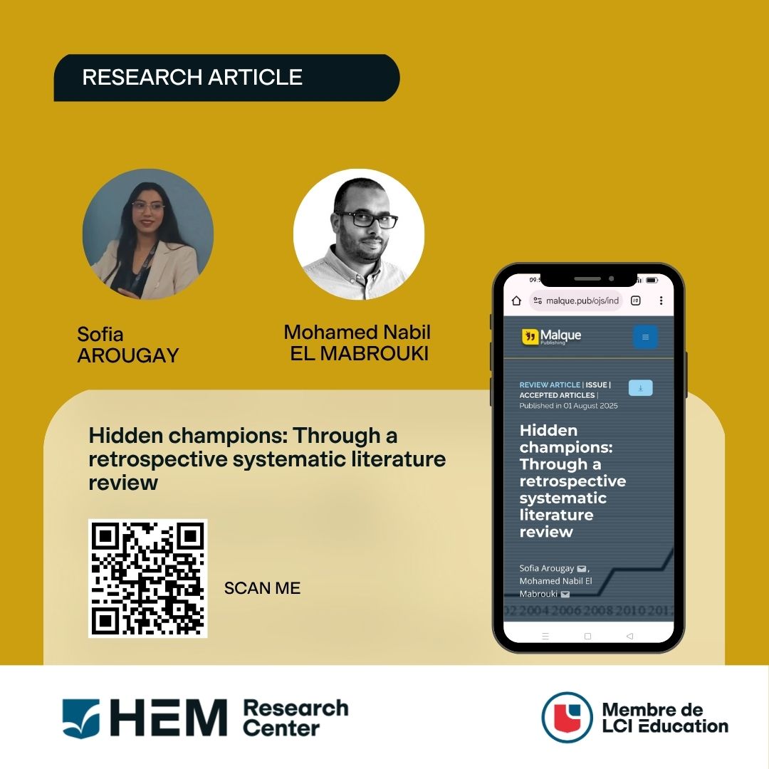 New publication scopus-indexed article Hidden Champions: A Retrospective Systematic Literature Review