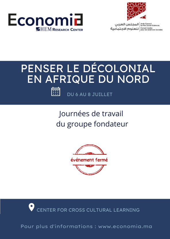 PENSER LE DECOLONIAL EN AFRIQUE DU NORD