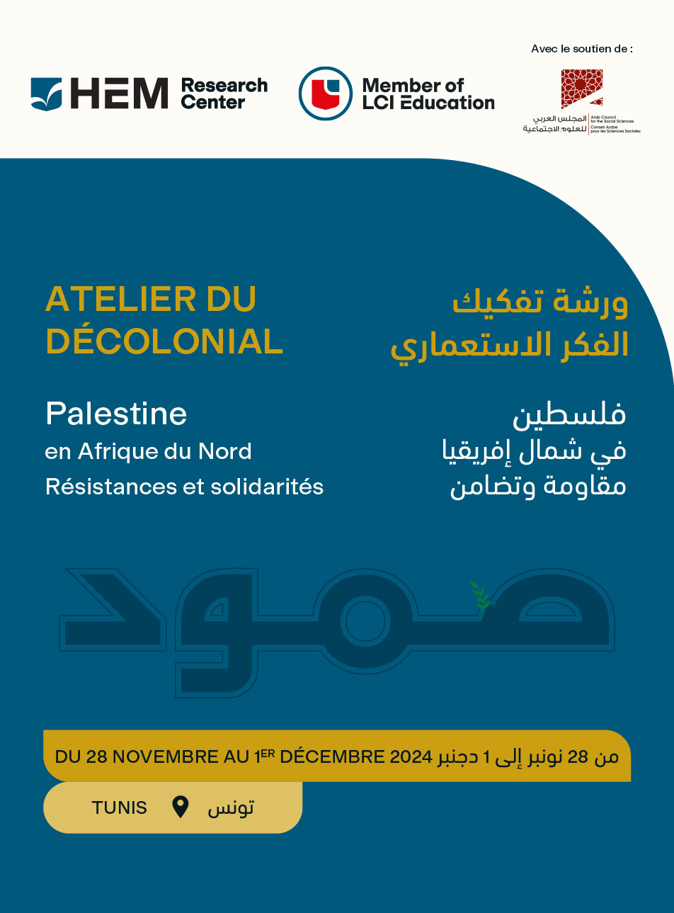 Atelier du Décolonial "Palestine en Afrique du Nord : Résistances et Solidarités