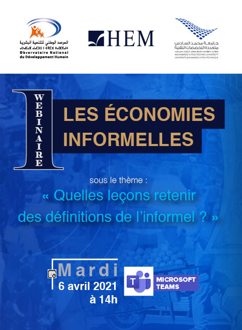 Webinaire : Quelles leçons retenir des définitions de l’informel ?